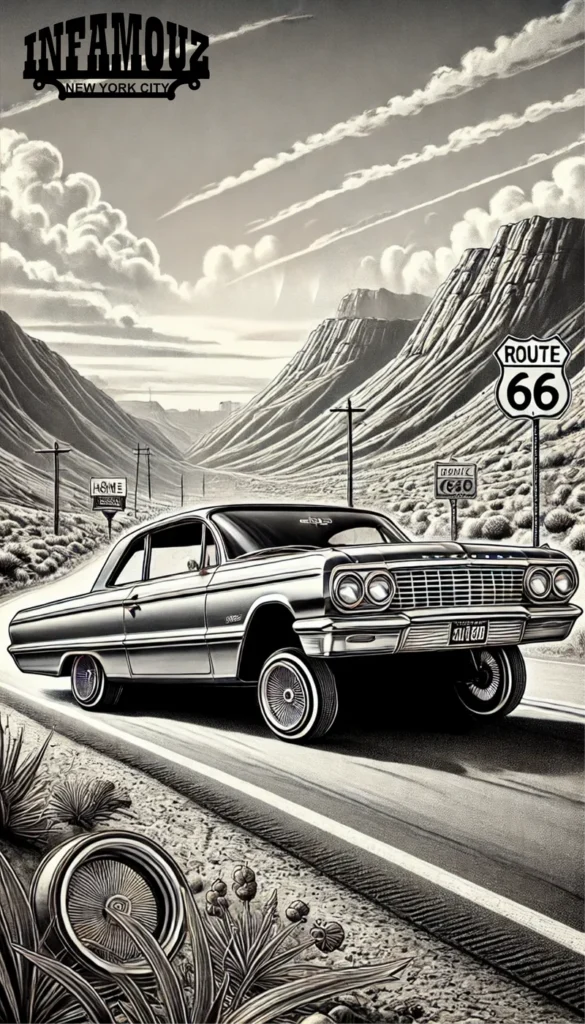 Route 66 Monochrome
